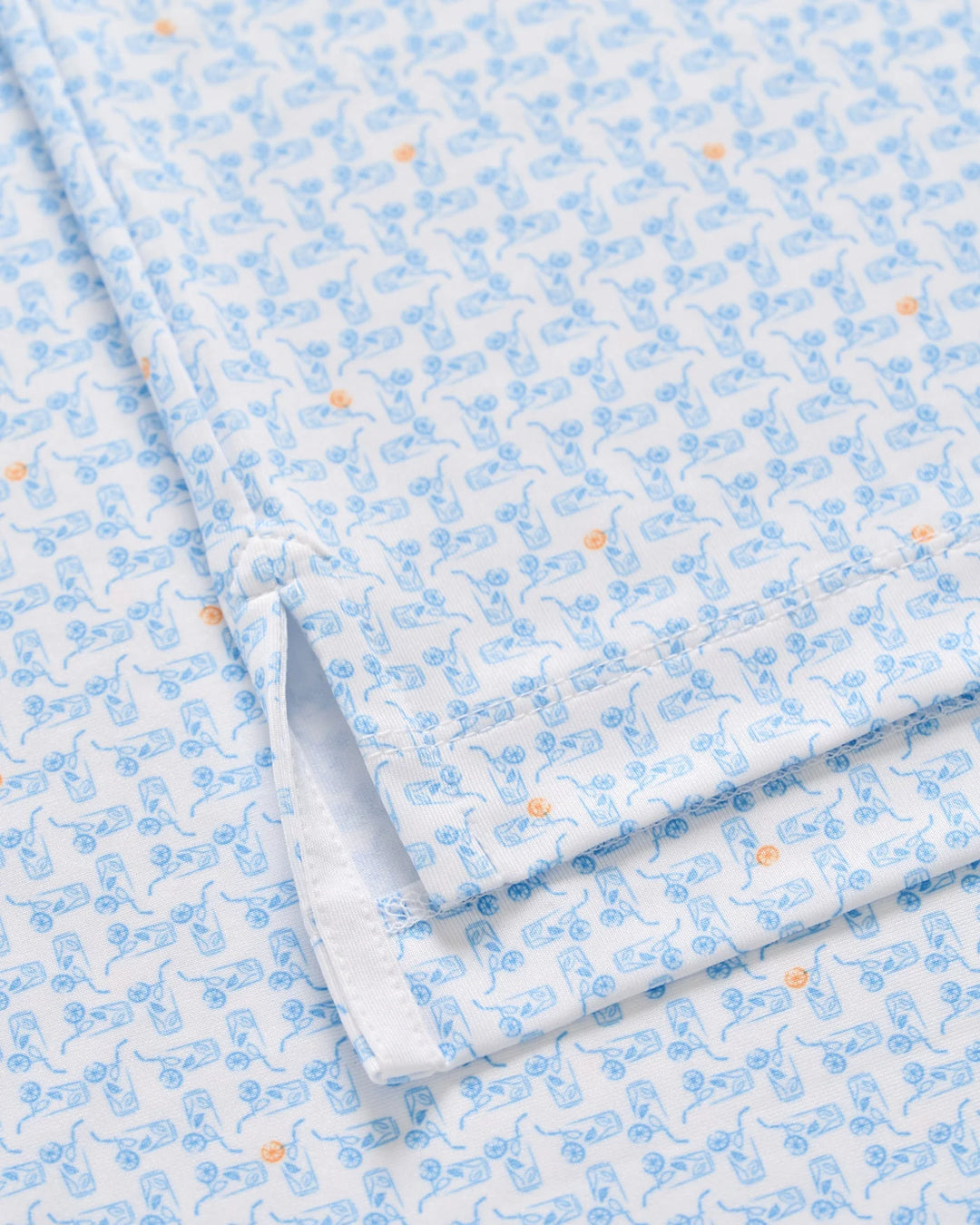 Johnnie-O Minty Performance Jersey Polo- Malibu