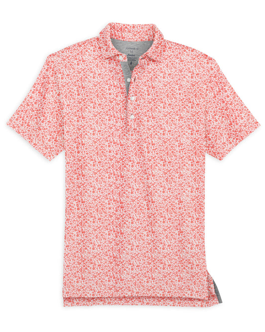 Johnnie-O Pederson Performance Jersey Polo - Sunkissed