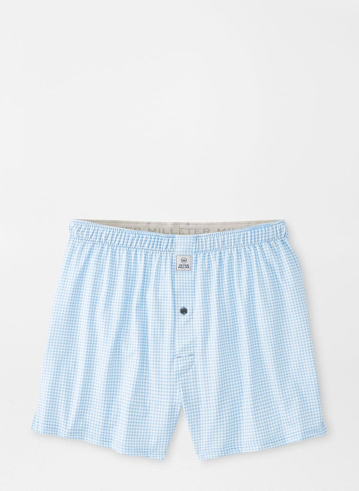 Peter Millar Nebraska Gingham Check Boxer (2 Colors)