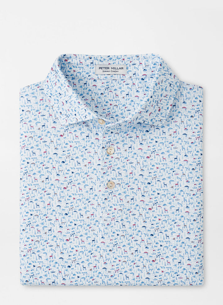 Peter Millar On The Hunt Performance Jersey Polo