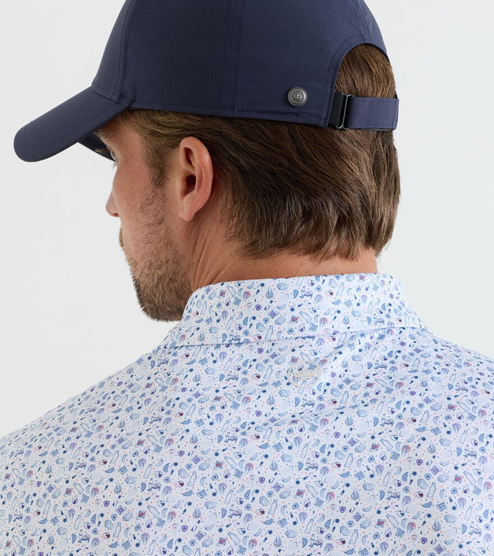 Peter Millar Oyster Roast Performance Jersey Polo