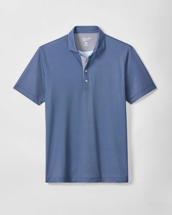Johnnie-O Parson Performance Mesh Polo- Navy
