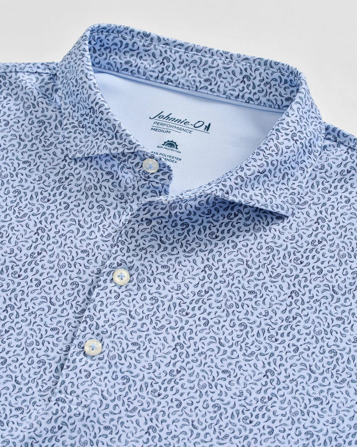Johnnie-O Prawn Performance Jersey Polo- Kona