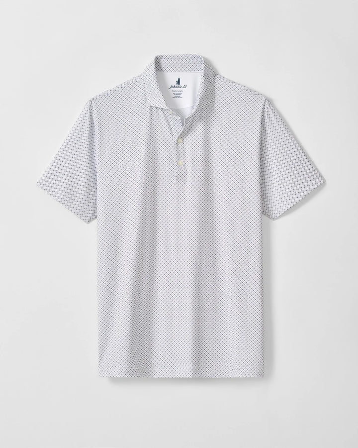 Johnnie-O Ralph Performance Polo- White