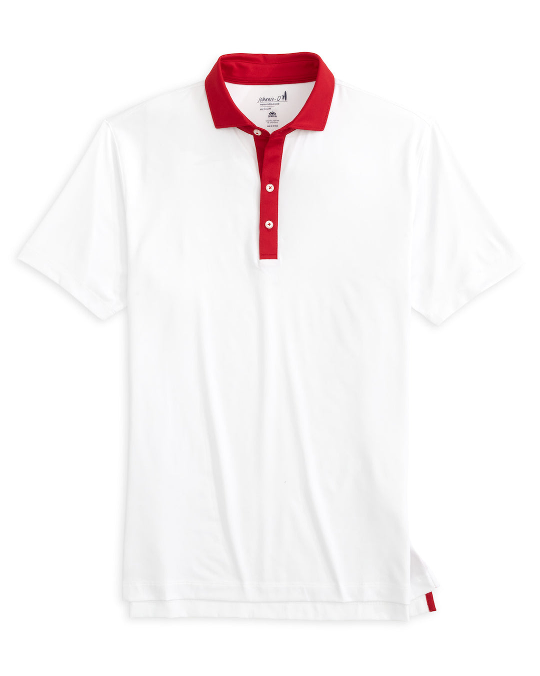 Johnnie-O Ramos Polo- Crimson