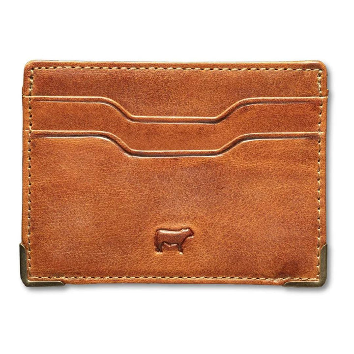 Will Leather Goods William Bank Card Case- Cognac
