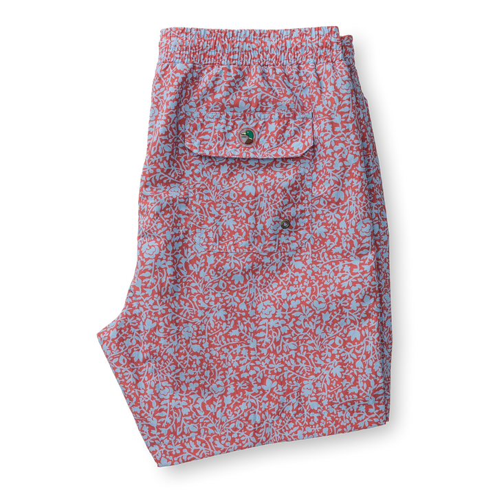 Duck Head 6" Sailport Swim Short- Serenity Blue