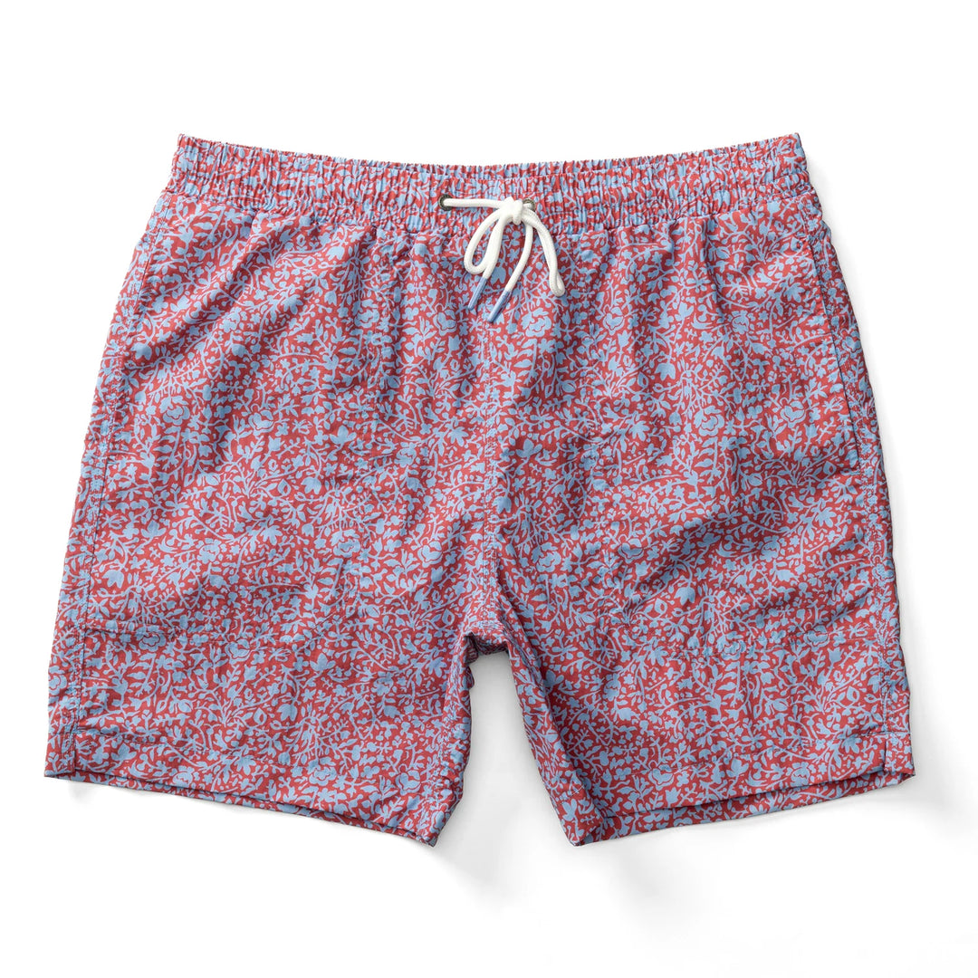 Duck Head 6" Sailport Swim Short- Serenity Blue