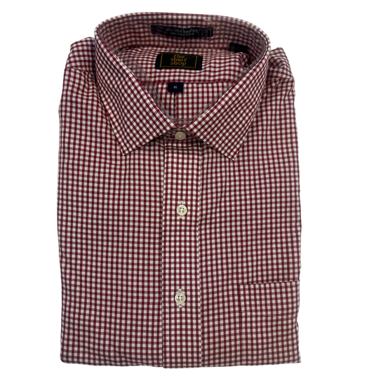 The Shirt Shop Wrinkle Free Spread Collar - Stallings