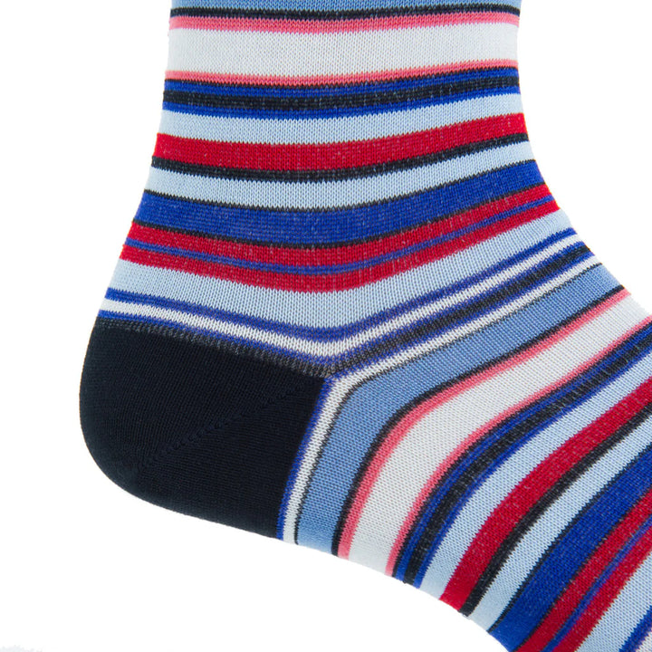 The Shirt Shop Socks - Stripes (Red, White, & Blue)