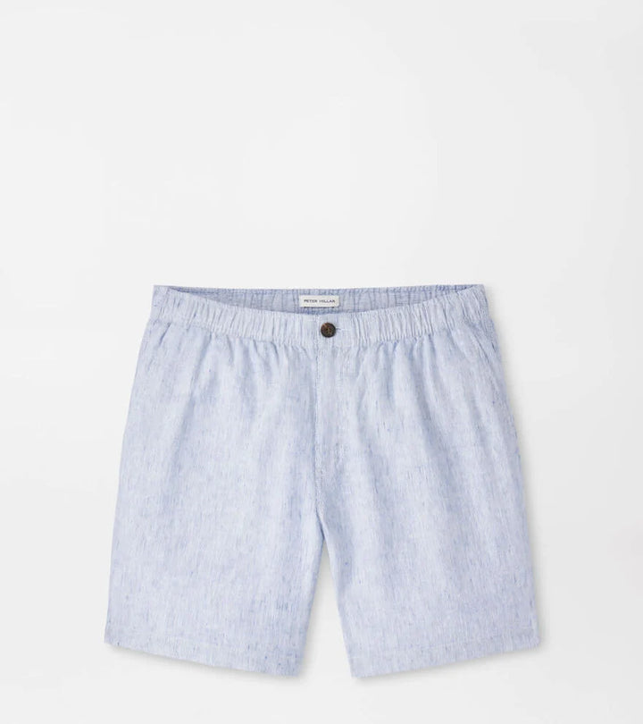 Peter Millar Crown Weekend Stripe Short- Stream Blue