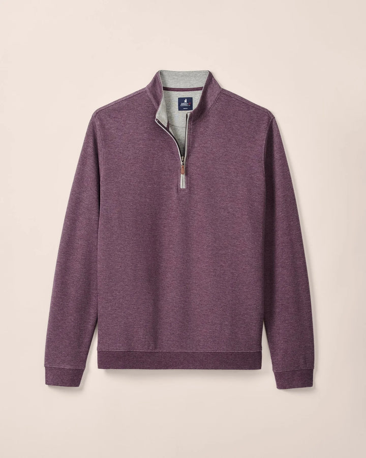 Johnnie-O Sully 1/4 Zip Pullover- Royal Plum
