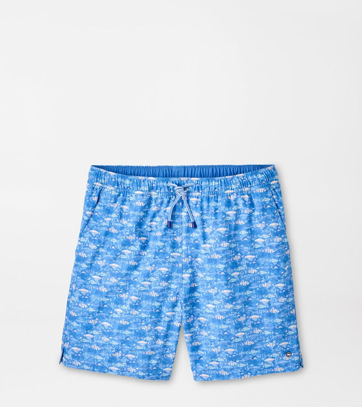 Peter Millar Sunfish Swim Trunk- Marina Blue