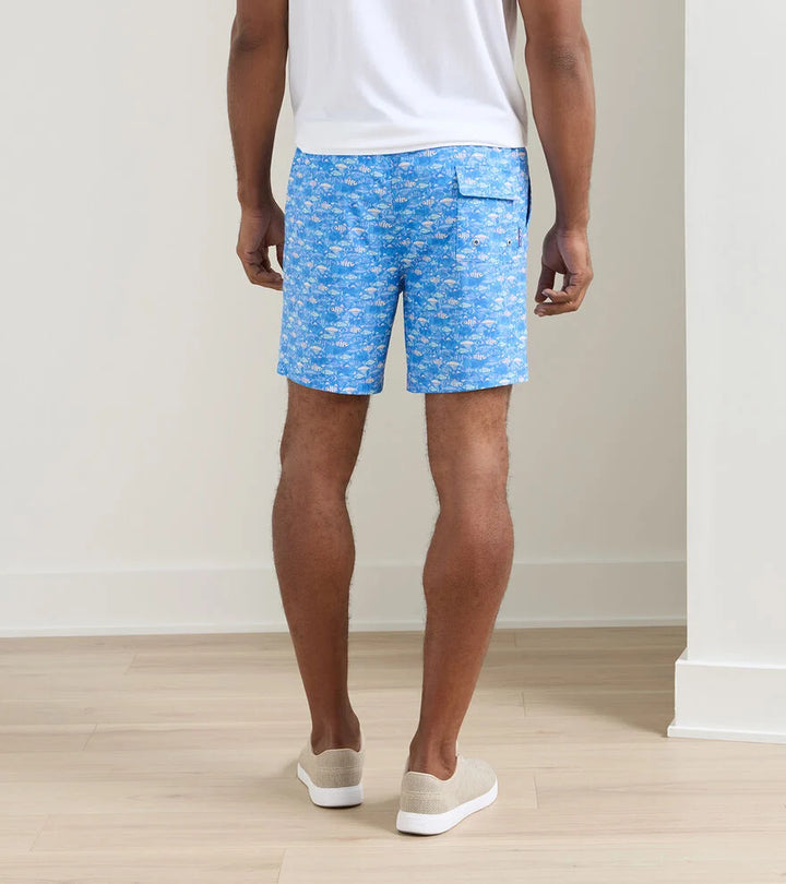 Peter Millar Sunfish Swim Trunk- Marina Blue