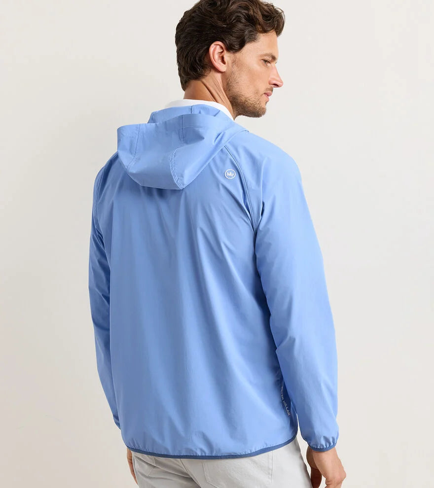 Peter Millar Featherweight Sun Hoodie- Bluebird