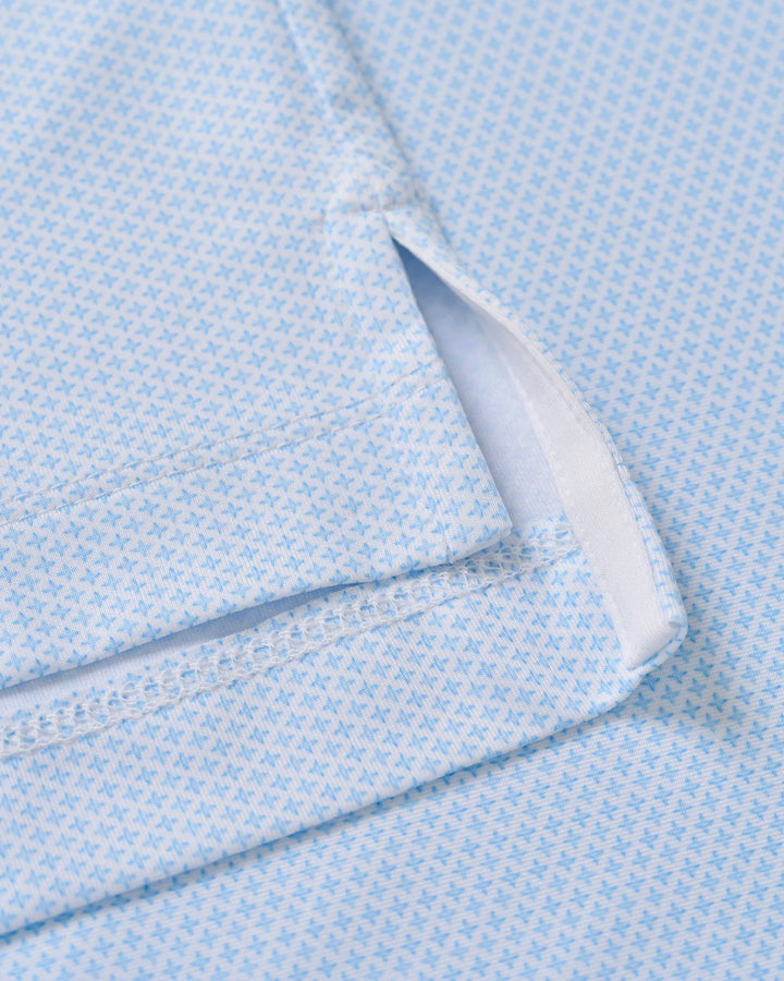 Johnnie-O Teo Performance Jersey Polo- Maliblu
