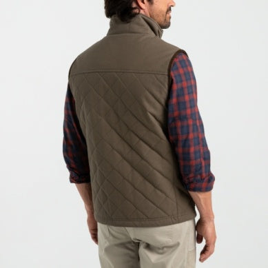 Duck Head Waxed Duck Canvas Quilted Vest