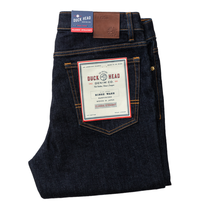 Duck Head Denim Co. Classic Straight Fit Jean - Rinse Wash