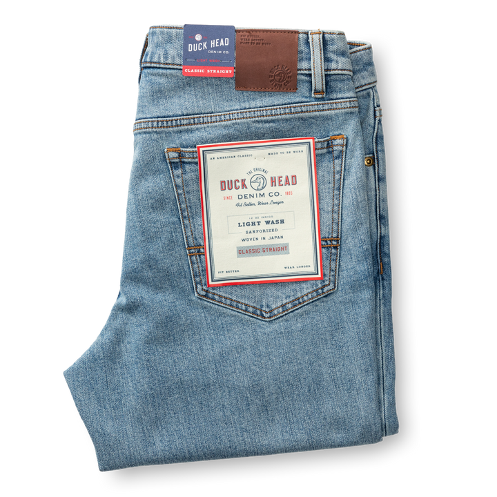 Duck Head Denim Co. Classic Straight Fit Jean - Light Wash