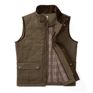 Duck Head Waxed Duck Canvas Quilted Vest