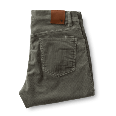 Duck Head Holston Corduroy Pant - Castor Gray