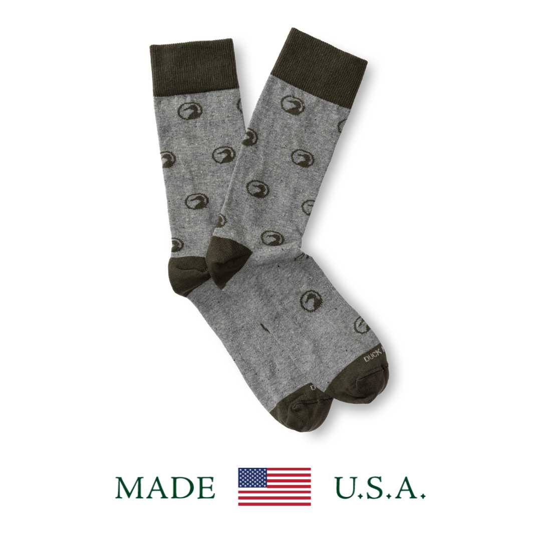 Duck Head Motif Sock (3 Colors)