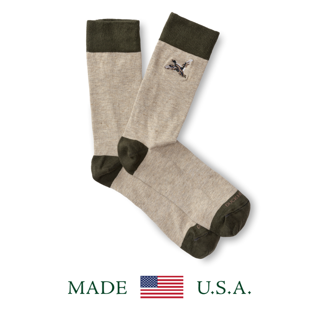 Duck Head Embroidered Mallard Sock (2 Colors)