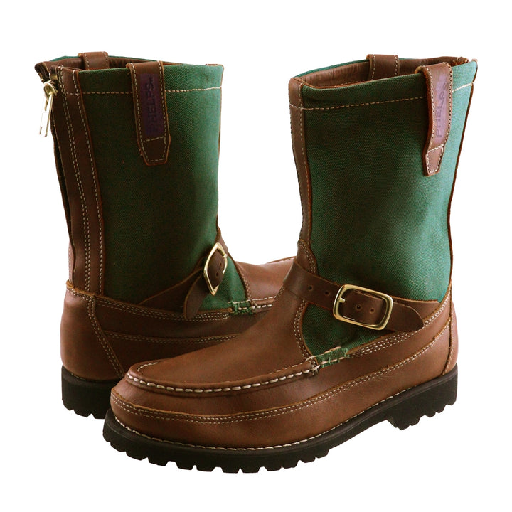 T.B Phelps Winfield Hunting Boot - Brown/Forrest Green