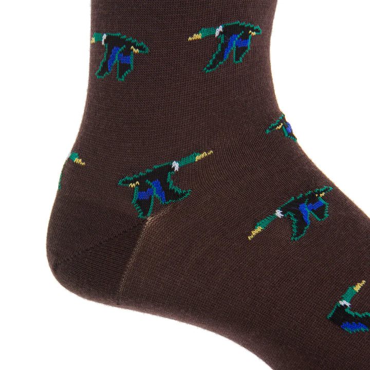 The Shirt Shop Socks - Coffee with Mallards