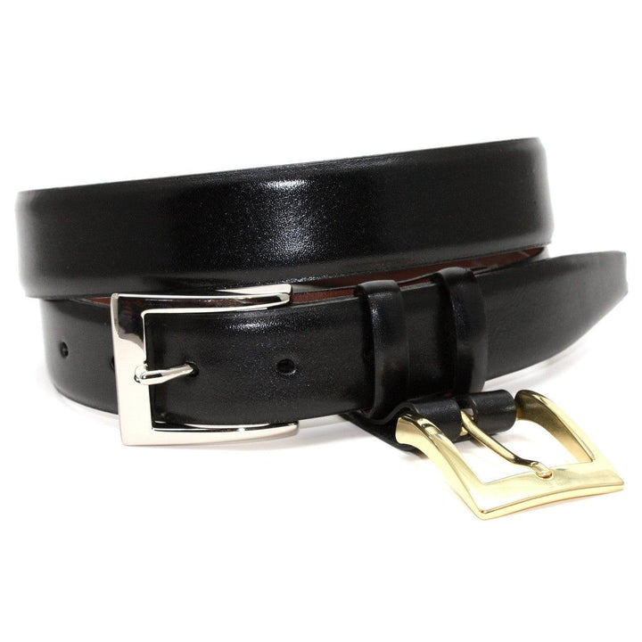 Torino Italian Calfskin Belt with Double Buckle Belt (2 Colors)