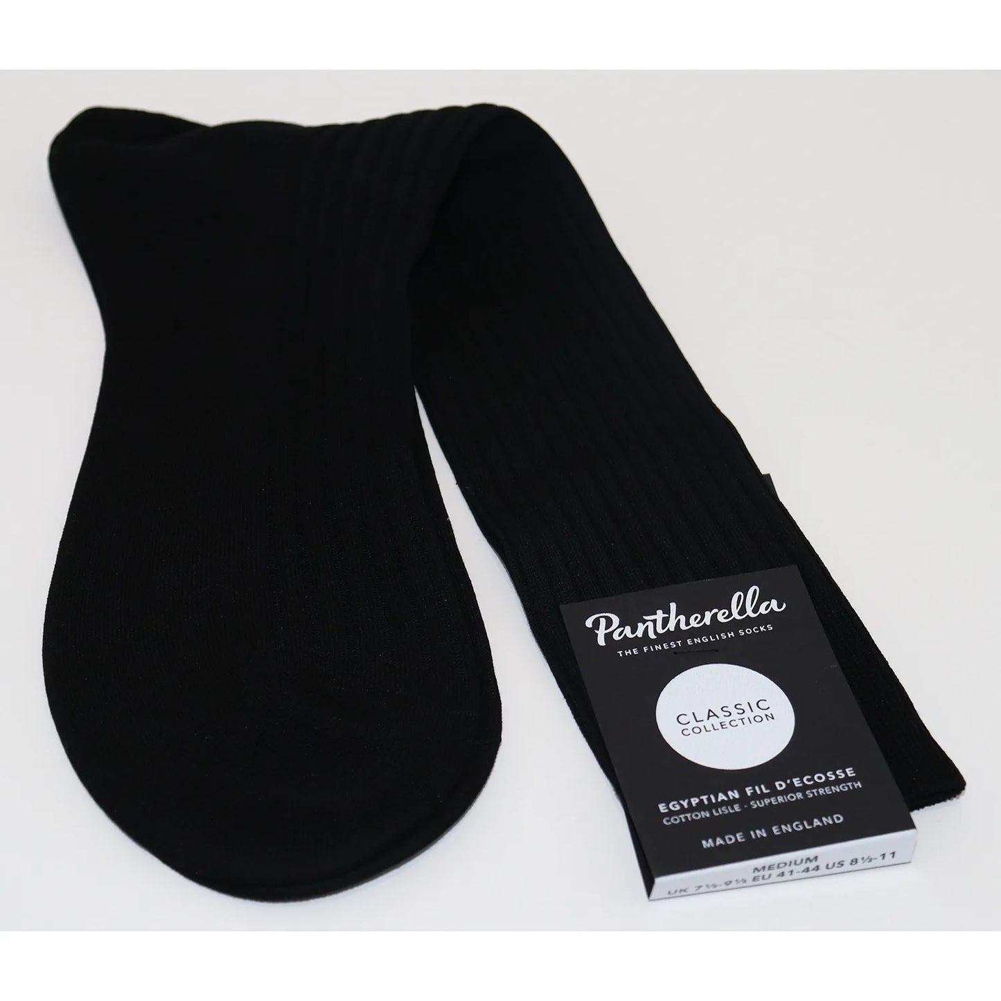 Pantherella Dress Cotton Socks - Over The Calf (2 Colors)