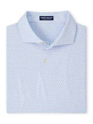 Peter Millar North Star Performance Jersey Polo (White)