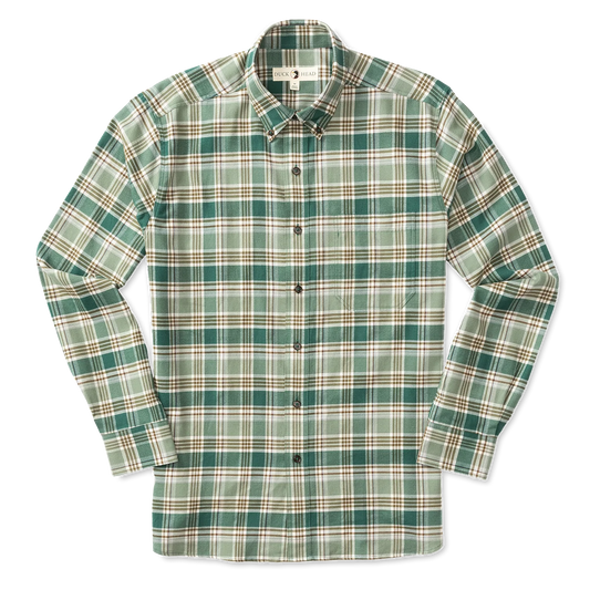 Duck Head Radford Flannel Plaid Sport Shirt