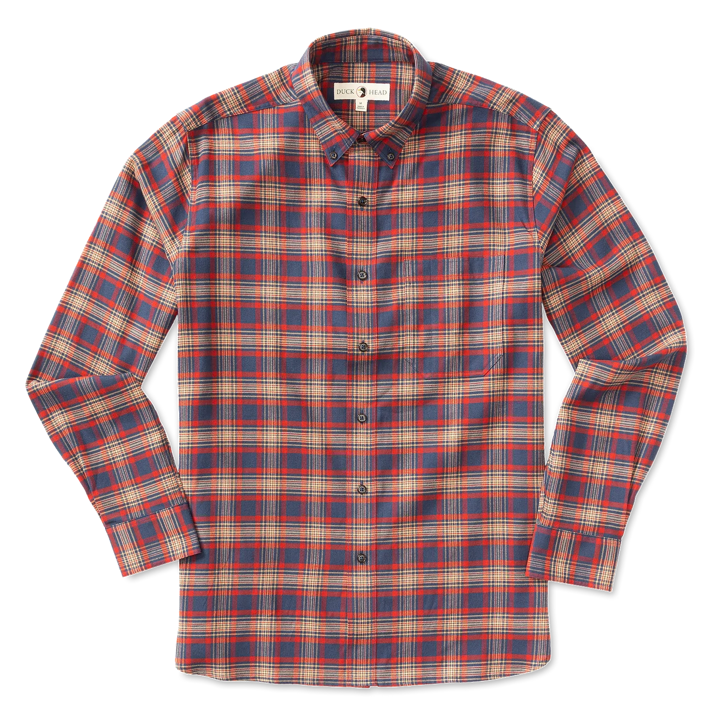 Duck Head Woodlawn Flannel Plaid Sport Shirt