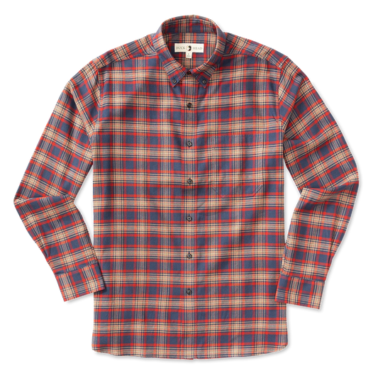 Duck Head Woodlawn Flannel Plaid Sport Shirt