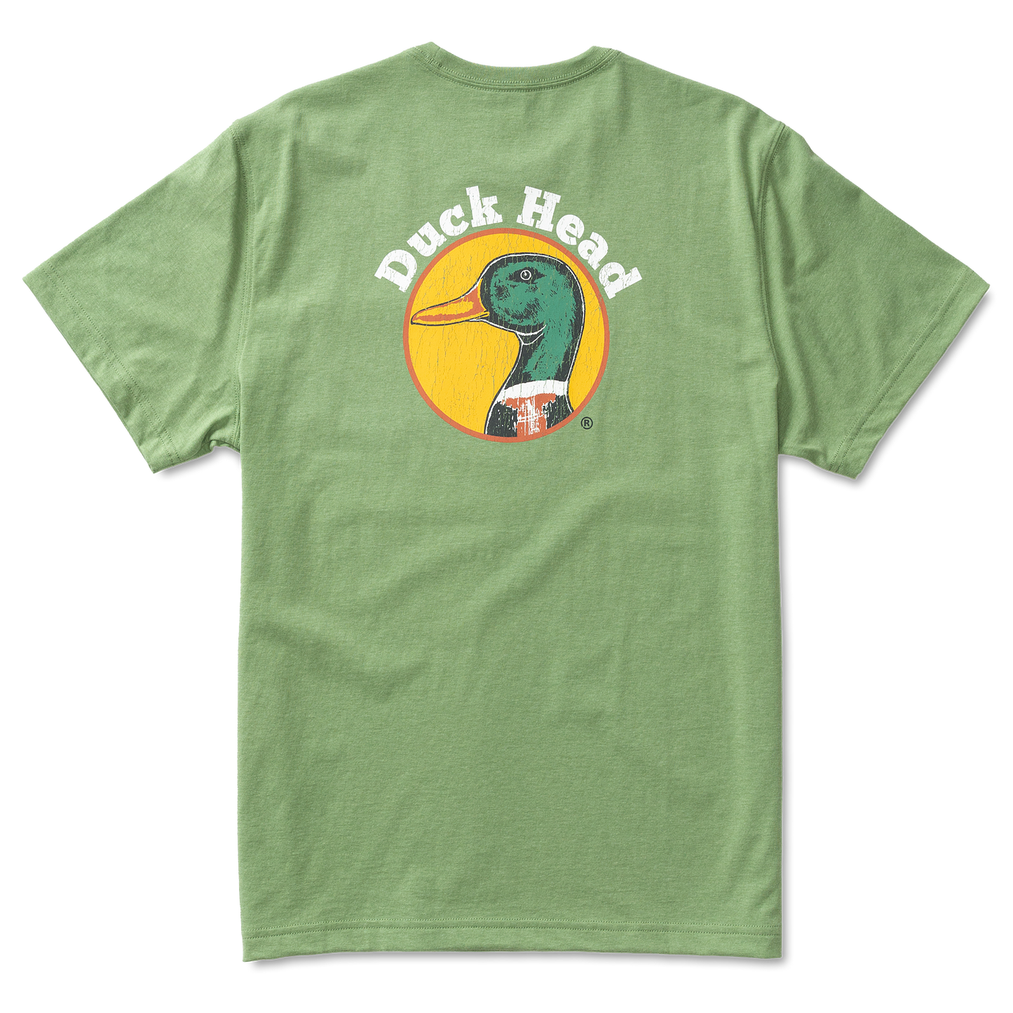 Duck Head Distressed Logo Short Sleeve T-Shirt (3 Colors)
