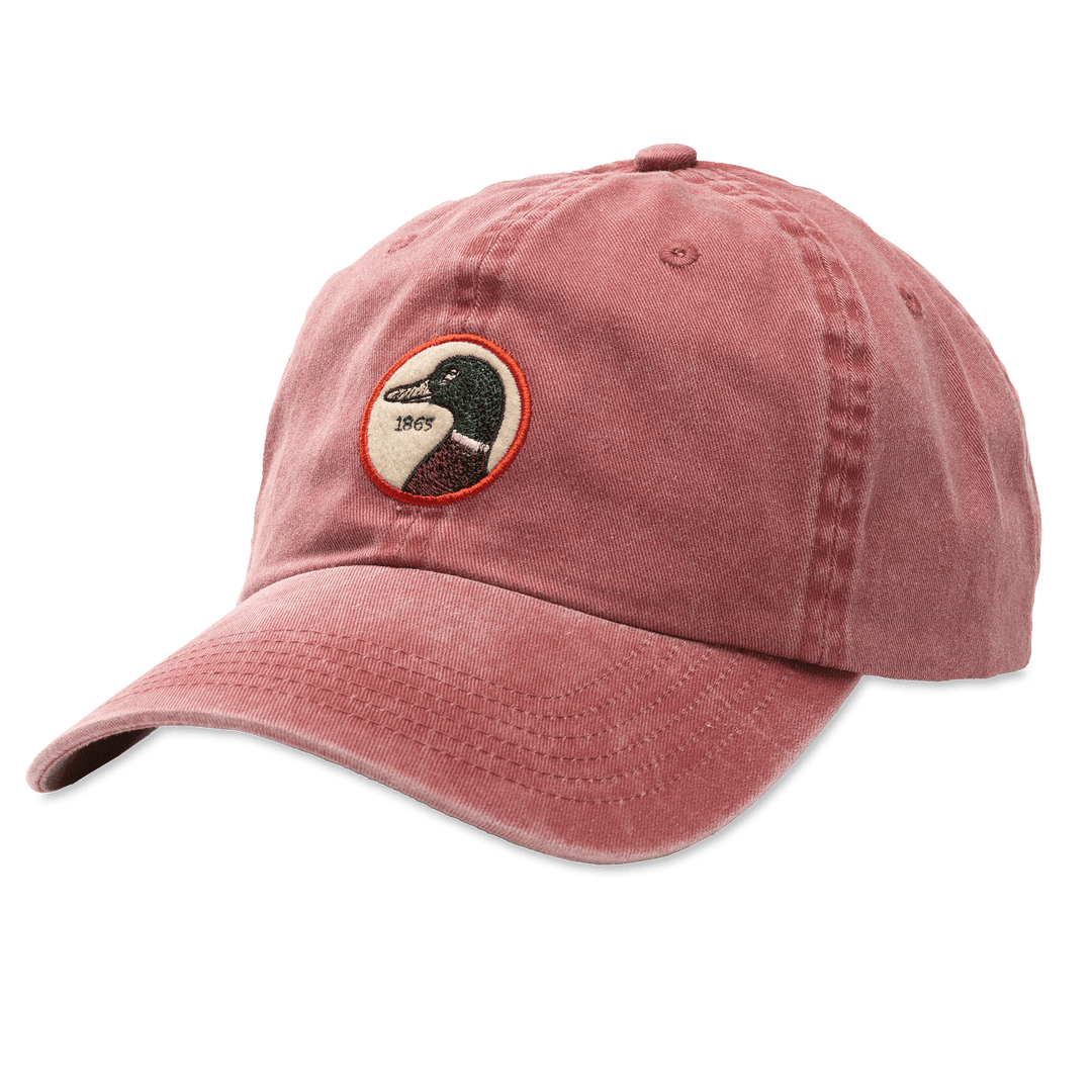 Duck Head Circle Patch Twill Hat (7 Colors)