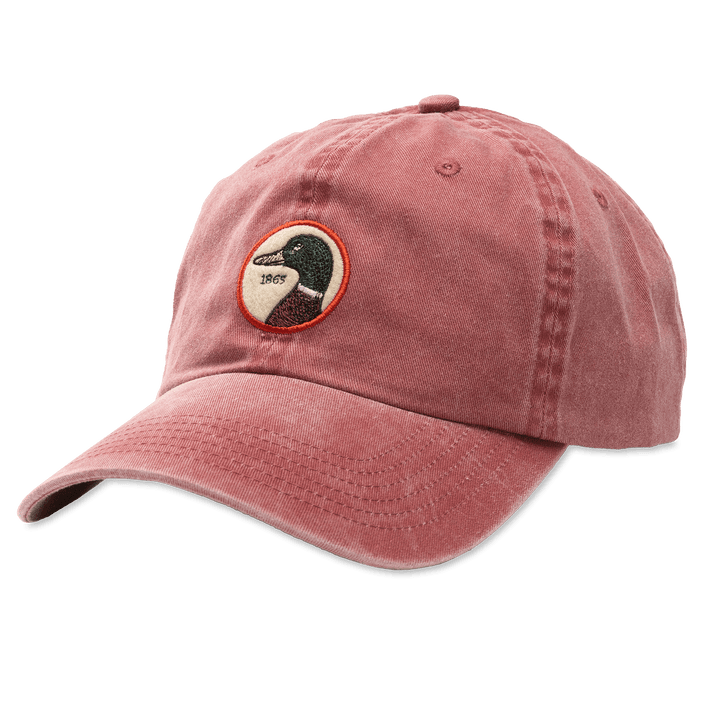 Duck Head Circle Patch Twill Hat (7 Colors)