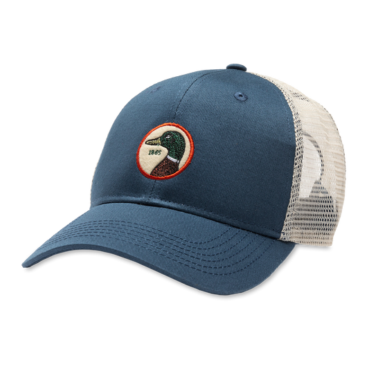 Duck Head Circle Patch Trucker Hat (3 Colors)