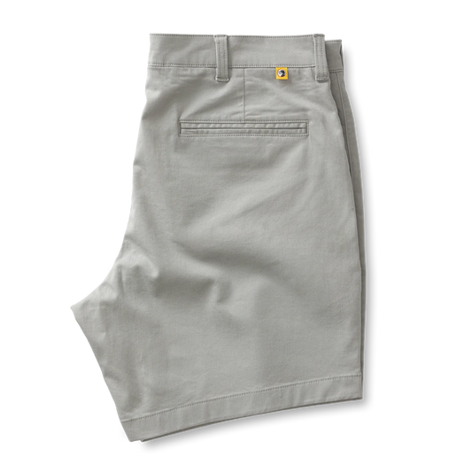 Duck Head 7" Gold School Chino Short - Limestone Gray