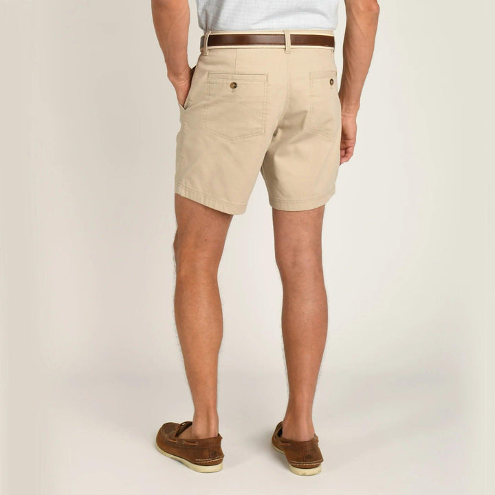Duck Head 7" Field Canvas Camp Short - Stone