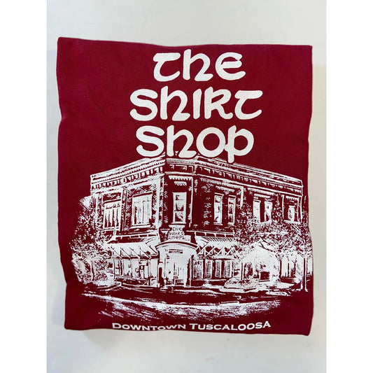 The Shirt Shop Building Long Sleeve Pocket T-Shirt (13 Colors)