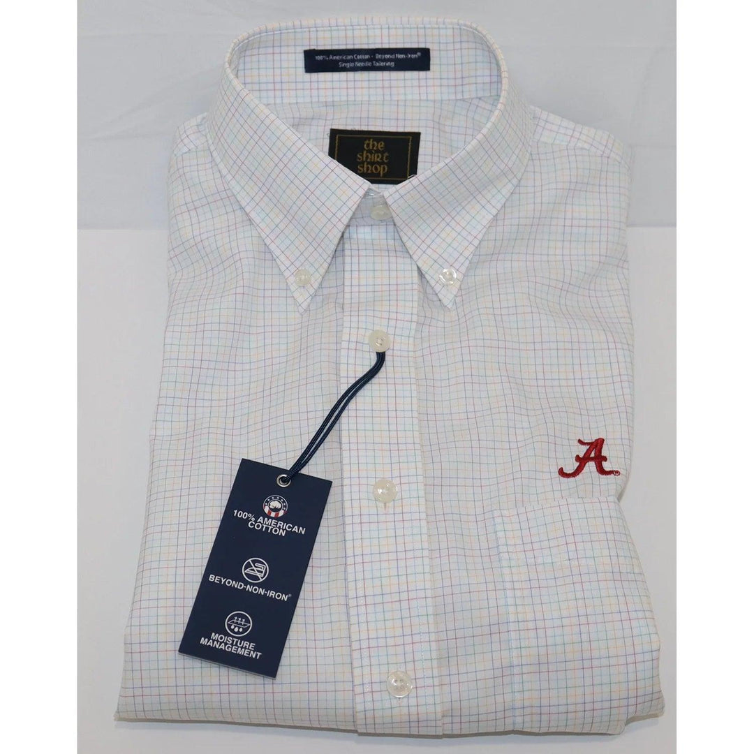 The Shirt Shop Wrinkle Free - White/Multi