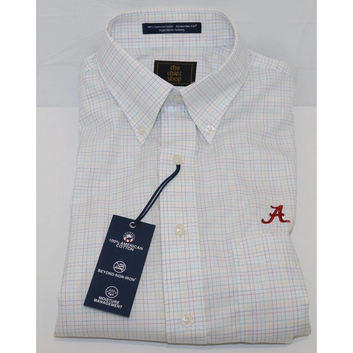 The Shirt Shop Wrinkle Free - White/Multi