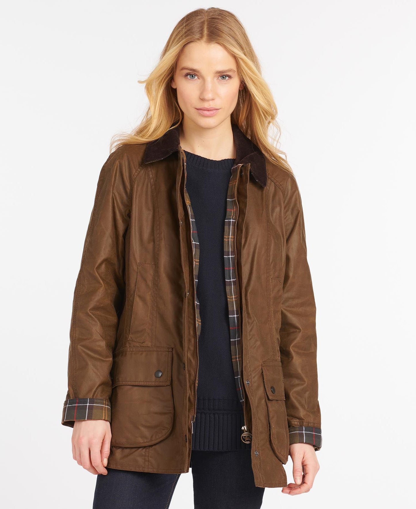 Women's Barbour Waxed Cotton Beadnell (3 Colors)