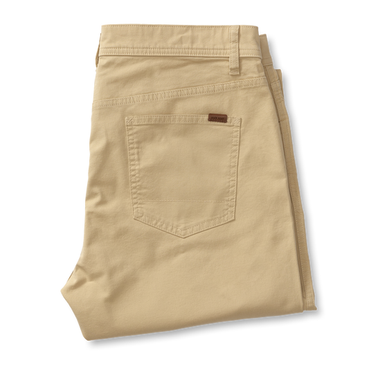 Duck Head Pinpoint Canvas 5-Pocket - Sand