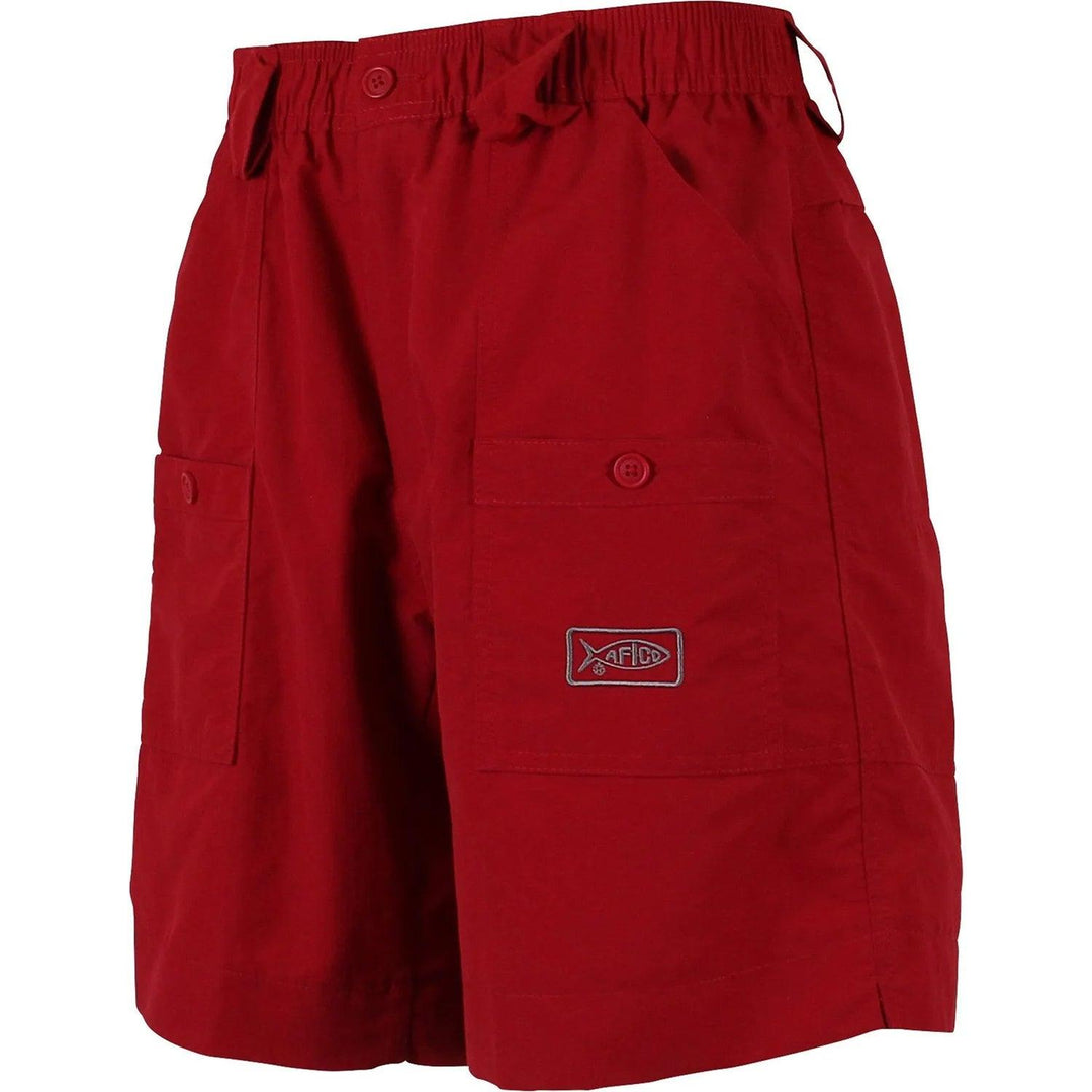 AFTCO fishing short mo1L chili 