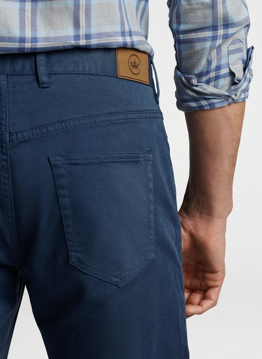 Peter Millar Ultimate Sateen Five Pocket Pant - Navy