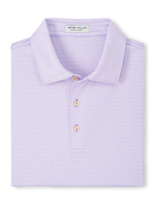 Peter Millar Rizzo Performance Jersey Polo (Moonflower)