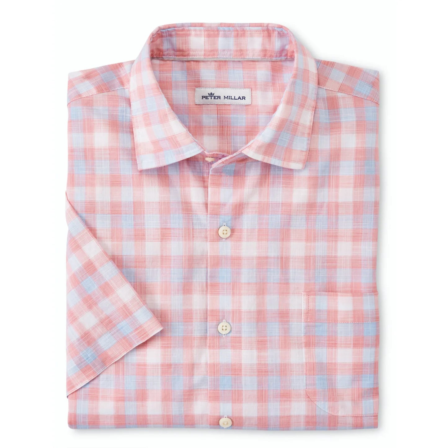 Peter Millar Lawrence Vintage Short Sleeve Button Down (2 Colors)